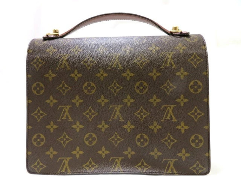Louis Vuitton 2way Shoulder Monogram Bag JH Monceau Brown